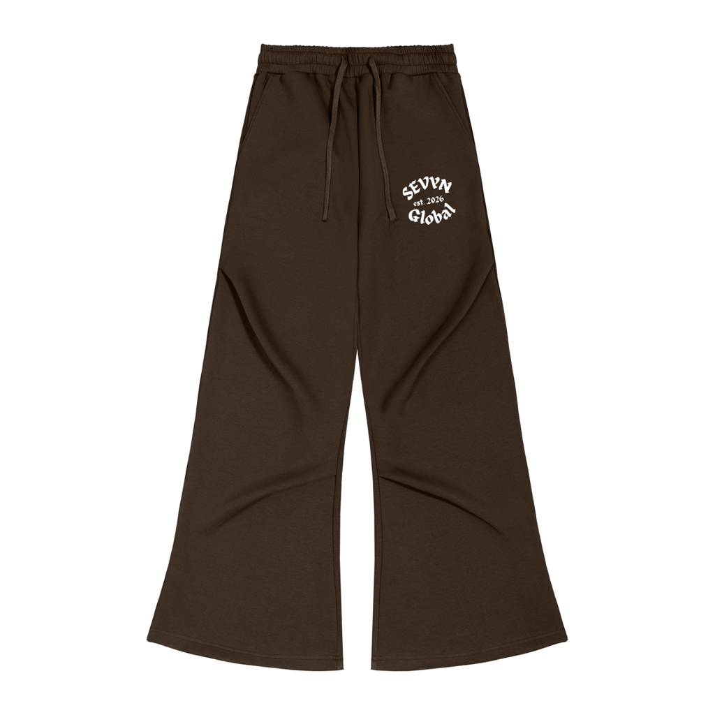 Wide Leg Drawstring Sweatpants