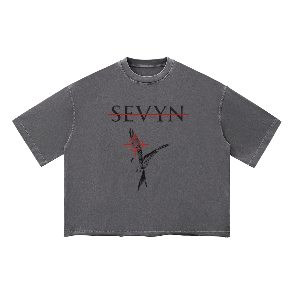 Unisex Vintage Wash Boxy T-Shirt